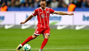 Franck Ribery (FC Bayern München): Genauso ungewiss ist die Zukunft des Franzosen. Derzeit befindet er sich im Krankenstand, doch er will noch einmal angreifen