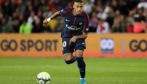 Platz 3: Neymar (Paris Saint-Germain/Brasilien)
