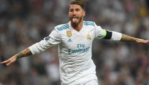 Platz 6: Sergio Ramos (Real Madrid/Spanien)