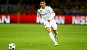 ... Cristiano Ronaldo (Real Madrid/Portugal) zum Gewinner! Zum fünften Mal holt er sich die Trophäe ab