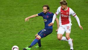 Platz 7: Kasper Dolberg (Ajax) - 27 Punkte