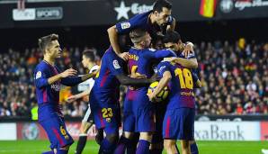 Rang 1: FC Barcelona (Primera Division) - 7.383.922 Euro