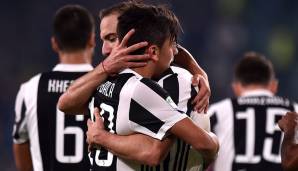 Platz 10: Juventus - 743 Millionen Euro (wertvollster Spieler: Paulo Dybala, 166 Millionen Euro)