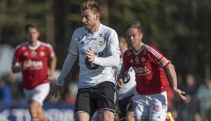 Nicklas Bendtner im Trikot von Rosenborg Trondheim