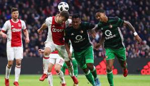 Platz 8: Die Eredivisie aus den Niederlanden mit durchschnittlich 64 Euro. Sparta Rotterdam will 45 Euro pro Trikot, Feyenoord 90 Euro.