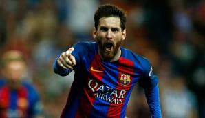 Platz 2: Lionel Messi (FC Barcelona) - 30 Jahre - 2021 - 202.2