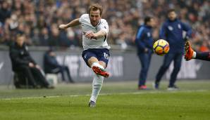 Platz 11: Harry Kane (Tottenham Hotspur) - 24 Tore / 101,7 Minuten pro Tor