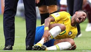 Neymar sorgte mit einer Schauspieleinlage erneut für Aufsehen bei Brasiliens Kantersieg über El Salvador.