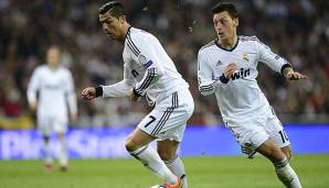 Özil schwärmt in höchsten Tönen von Ronaldo.