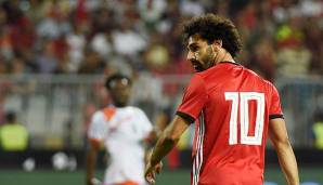 Mohamed Salah hat nun 40 Tore für Ägypten erzielt.