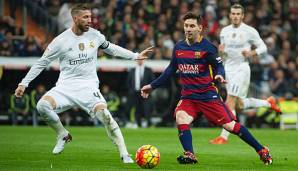 Lionel Messi und Sergio Ramos trafen in unzähligen Clasicos aufeinander.