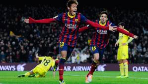 Platz 12: FC Barcelona (2013/2014) - 8 Siege, 28:6 Tore.