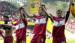 Platz 24: 1. FC Kaiserslautern (2001/2002) - 7 Siege, 20:7 Tore.