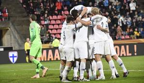Liga C: In Gruppe 1 reichen Schottland zwei Siege für den Aufstieg, Albanien müsste dann runter. In Gruppe 2 ist alles klar: Finnland steigt auf, Estland ab.