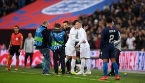 Beim Testspiel gegen die USA wurde Wayne Rooney eingewechselt und machte so sein 120. und letztes Länderspiel für England. Der emotionale Abschied in Bildern.