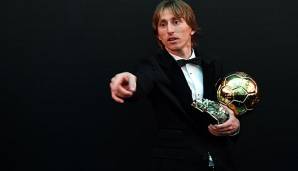 Luka Modric hat den Ballon d'Or 2018 gewonnen.