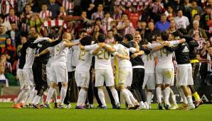 Platz 1: Real Madrid (Saison 2011/2012) - Tore pro Spiel: 3,18