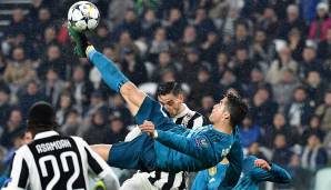 Platz 6 - Cristiano Ronaldo (Real Madrid, Juventus Turin): 11 Torbeteiligungen (7 Tore, 4 Torvorlagen).