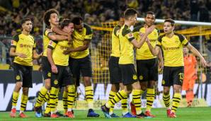 11.: Signal Iduna Park (Borussia Dortmund) – Einnahmen 2017/18: 57,1 Millionen Euro – Kapazität: 81.365 - Zuschauerschnitt 2017/18: 80.721 Zuschauer.