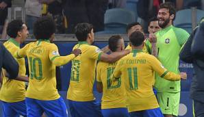 Brasilien hat bei der Copa America im eigenen Land als erstes Team das Halbfinale erreicht.