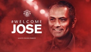 Jose Mourinho ist neuer Trainer bei Manchester United