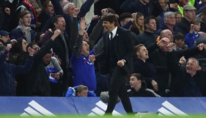 Antonio Conte liegt mit dem FC Chelsea auf Meisterkurs