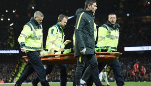 Claudio Bravo hatte sich Derby gegen United verletzt