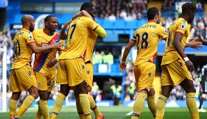 Ein Doppelschlag brachte Crystal Palace den Sieg gegen Chelsea