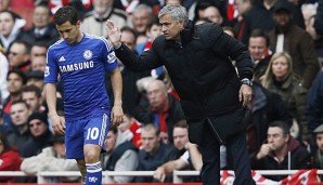 Eden Hazard spielte unter Jose Mourinho beim FC Chelsea