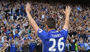 Mit dem FC Chelsea gewann John Terry fünf Meisterschaften, die Champions League und die Europa League