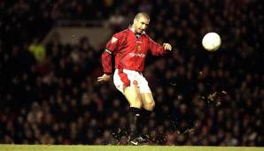 Platz 2: Eric Cantona - 143 Premier-League-Einsätze für Manchester United.