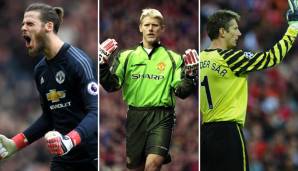 Sie haben bei United alle die Nummer eins auf dem Rücken getragen: De Gea, Schmeichel und van der Sar.