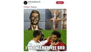 Ob Salah bei all dem Spott mit dem Werk zufrieden ist, sei einmal dahingestellt. Er ist aber nicht allein. Wir müssen an dieser Stelle natürlich sofort an die legendäre Ronaldo-Büste denken, die den Flughafen von Madeira ziert.