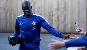 N'Golo Kante wechselte 2016 von Leicester City zum FC Chelsea.