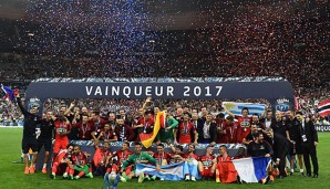 Paris St. Germain hat die Coupe de France 2017 gewonnen