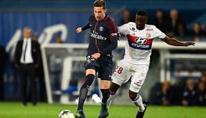 Julian Draxler sieht sich bei Paris St.-Germain großer Konkurrenz ausgesetzt