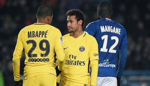 In Straßburg musste PSG um Superstar Neymar und Mbappe die erste Saisonniederlage hinnehmen