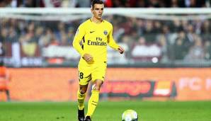 Der Argentinier Giovani Lo Celso spielt bei Paris Saint-Germain im Mittelfeld.