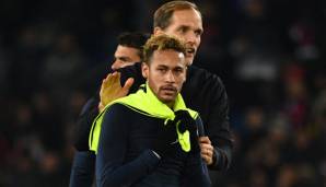 Neymar ist von seinem Trainer Thomas Tuchel hellauf begeistert.
