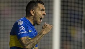 Carlos Tevez steht im Moment bei den Boca Juniors unter Vertrag