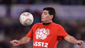 Diego Maradona spricht über Aurelio De Laurentiis