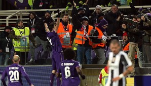 Die Fiorentina schlägt Juve