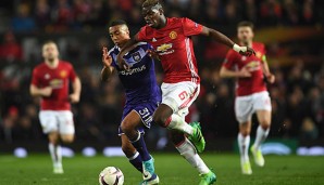 Paul Pogba spielt seine erste Saison bei Manchester United seit seiner Rückkehr