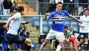 Patrik Schick spielt derzeit für Sampdoria Genua