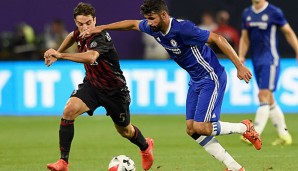 Diego Costa und Giacomo Bonaventura könnten ab dem Sommer gemeinsam für den AC Milan auflaufen