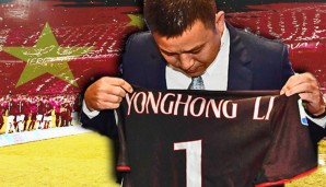 Seit April kontrolliert ein Konsortium um Li Yonghong den AC Milan