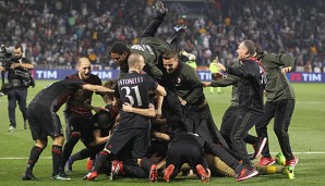 Der AC Mailand gewann die Supercoppa 2016 im Elfmeterschießen