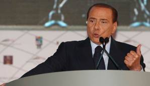 Silvio Berlusconi ist über seinen AC Milan enttäuscht