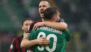 Antonio Donnarumma rückte für seinen verletzten Bruder ins Tor des AC Milan