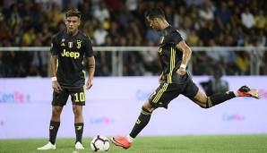 Cristiano Ronaldo erzielte das 1:0 für Juventus bei Frosinone.